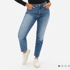 NWT Everlane The Curvy Cheeky Jean - High Rise/Ankle Length